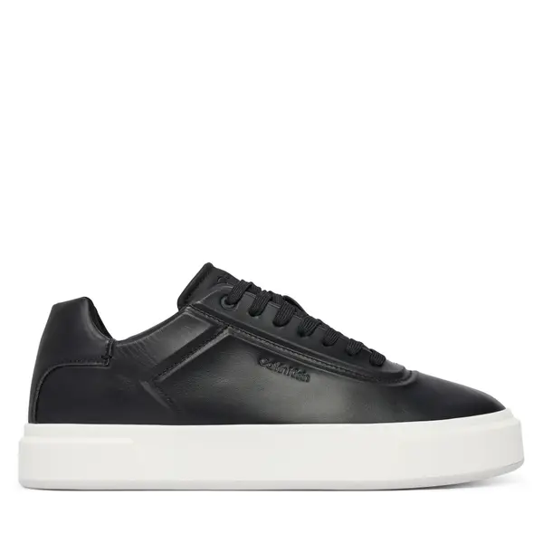 Calvin Klein Tenisice Calvin Klein Basket Cupsole Oxf Lup Hf Lth YM0YM01452 Crna