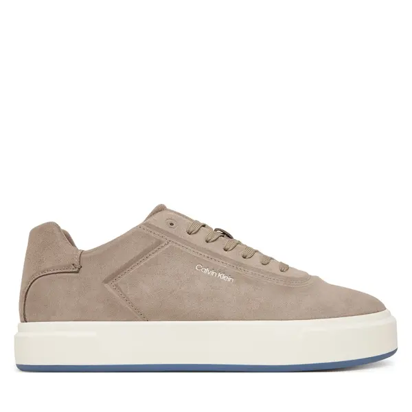 Calvin Klein Tenisice Calvin Klein Basket Cupsole Oxf Lup Hf Su HM0HM02131 Bež