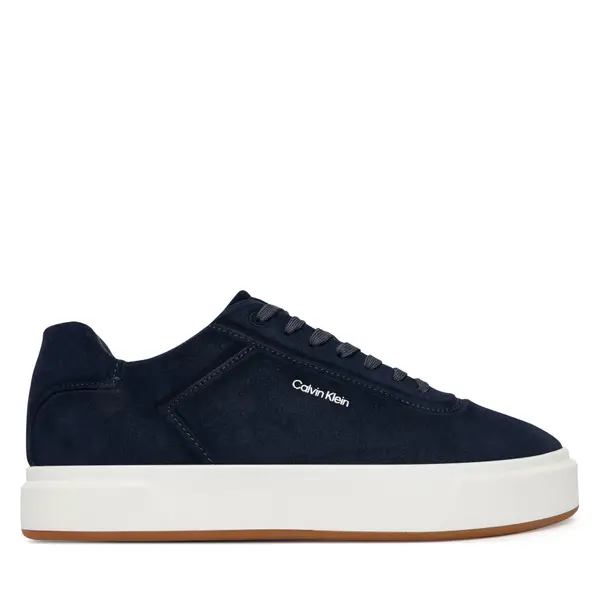 Calvin Klein Tenisice Calvin Klein Basket Cupsole Oxf Lup Hf Su HM0HM02131 Tamnoplava