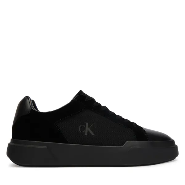 Calvin Klein Tenisice Calvin Klein Chunky Cupsole Laceup Cv Mix HM0HM02238 Crna