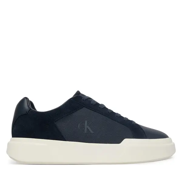 Calvin Klein Tenisice Calvin Klein Chunky Cupsole Laceup Cv Mix HM0HM02238 Tamnoplava