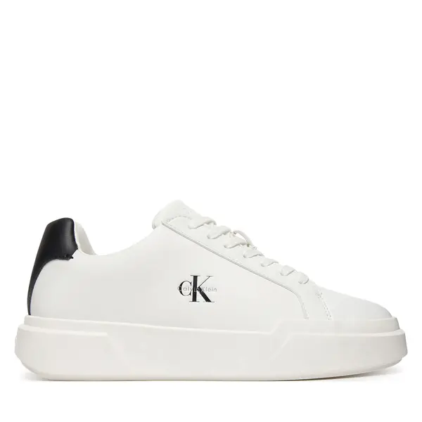 Calvin Klein Tenisice Calvin Klein Chunky Cupsole Laceup Lth Ml YW0YW01947 Bijela