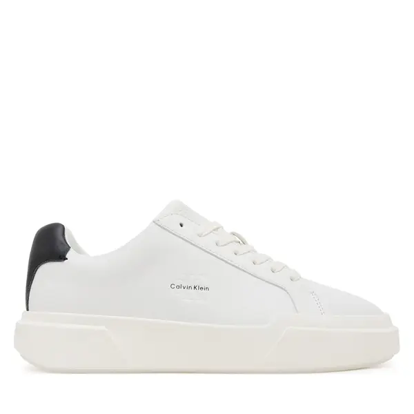 Calvin Klein Tenisice Calvin Klein Chunky Cupsole Laceup Lth Wn YW0YW01947 Bijela