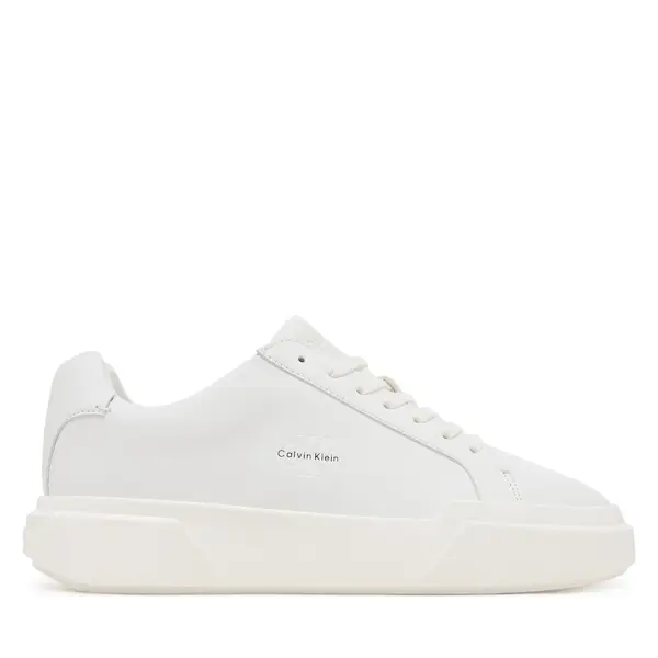 Calvin Klein Tenisice Calvin Klein Chunky Cupsole Laceup Lth Wn YW0YW01947 Bijela