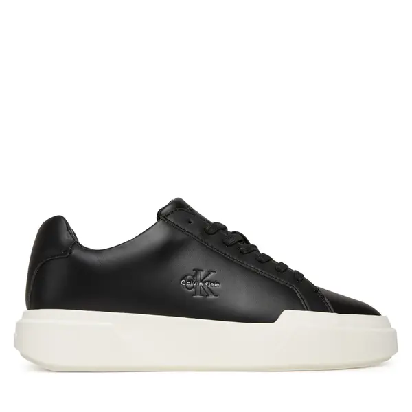 Calvin Klein Tenisice Calvin Klein Chunky Cupsole Laceup Lth Wn YW0YW01947 Crna