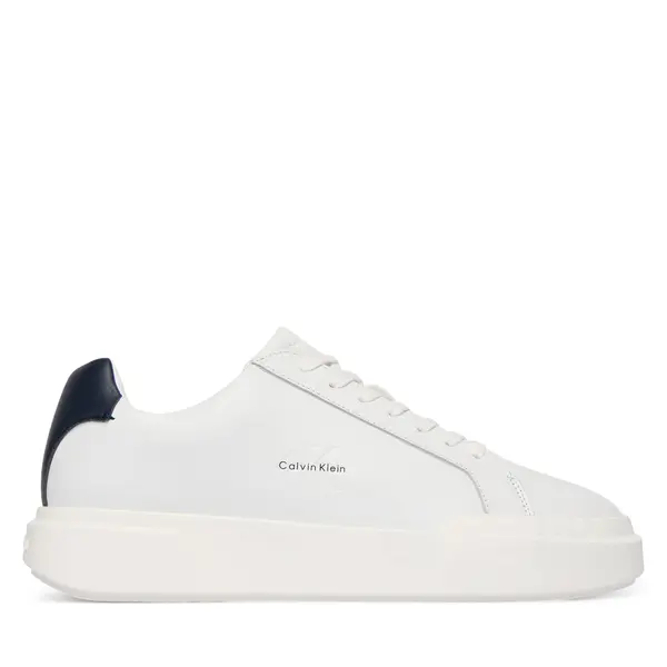 Calvin Klein Tenisice Calvin Klein Chunky Cupsole Laceup Lth YM0YM01344 Bijela