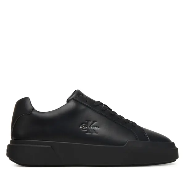 Calvin Klein Tenisice Calvin Klein Chunky Cupsole Laceup Lth YM0YM01344 Crna