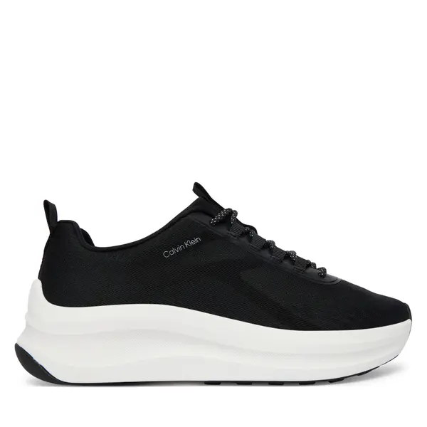 Calvin Klein Tenisice Calvin Klein Chunky Run Ckstripe Lup Sp Kn HW0HW03006 Crna
