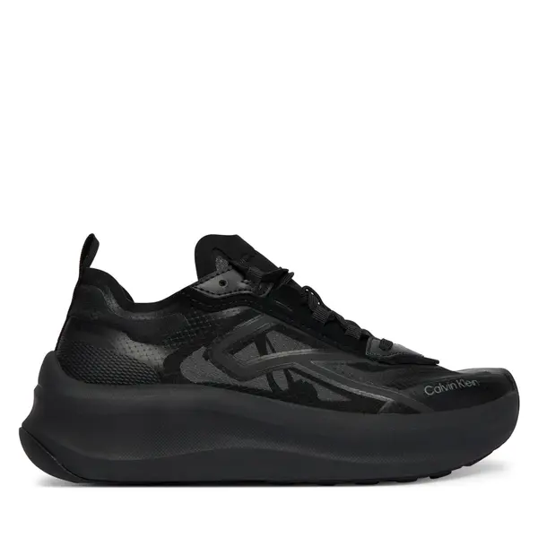 Calvin Klein Tenisice Calvin Klein Chunky Run Ckstripe Lup Tran Rip HW0HW03005 Crna