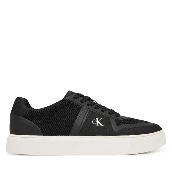 Calvin Klein Tenisice Calvin Klein Claccic Cups Laceup Knit HM0HM02130 Crna