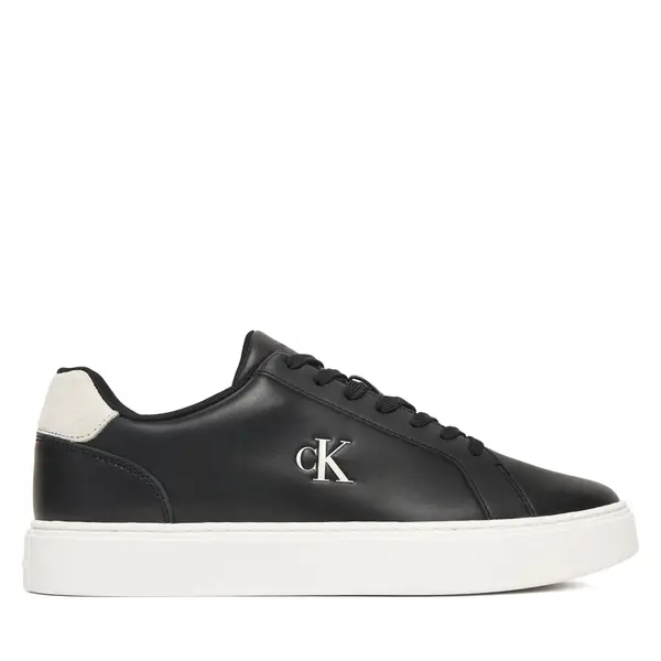 Calvin Klein Tenisice Calvin Klein Classic Cupsole Laceup Lth YM0YM01435 Crna