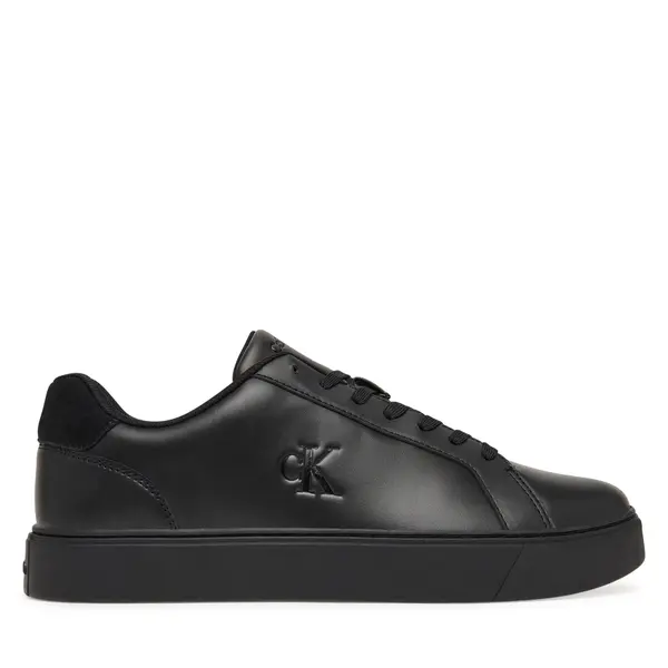 Calvin Klein Tenisice Calvin Klein Classic Cupsole Laceup Lth YM0YM01435 Crna