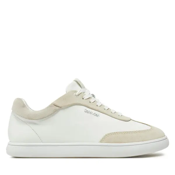 Calvin Klein Tenisice Calvin Klein Cupsole Lace Up - Lth Sue Mix HW0HW02435 Bež