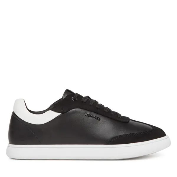 Calvin Klein Tenisice Calvin Klein Cupsole Lace Up - Lth Sue Mix HW0HW02435 Crna