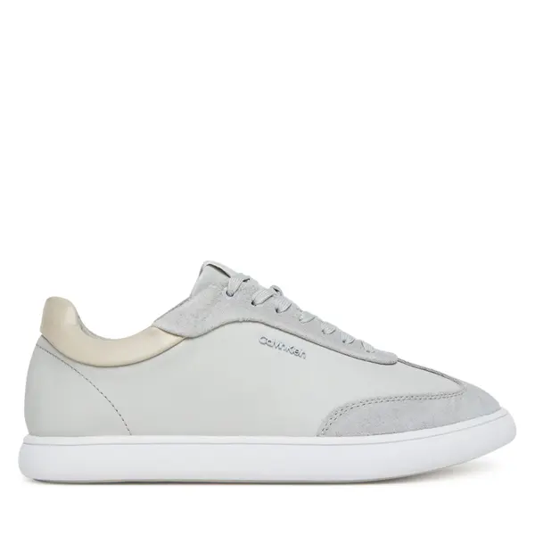 Calvin Klein Tenisice Calvin Klein Cupsole Lace Up - Lth Sue Mix HW0HW02435 Siva