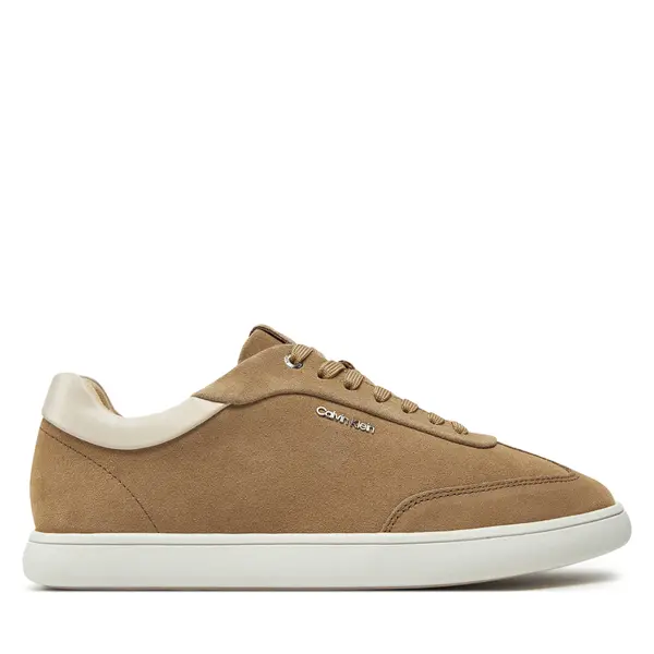 Calvin Klein Tenisice Calvin Klein Cupsole Lace Up - Sue HW0HW02436 Smeđa