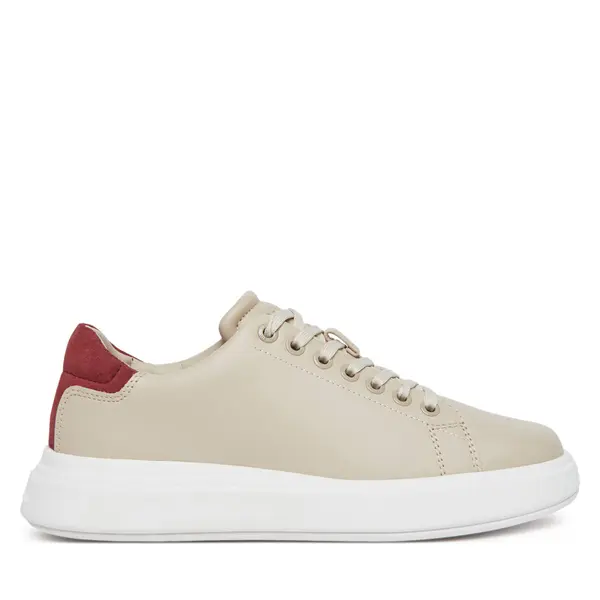Calvin Klein Tenisice Calvin Klein Cupsole Lace Up - Suede Bt HW0HW02404 Bež