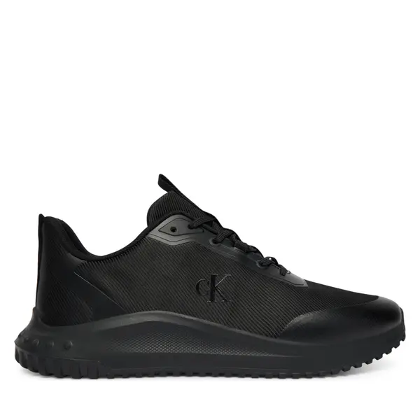 Calvin Klein Tenisice Calvin Klein Eva Runner Lace Up Mat Mix YM0YM01442 Crna