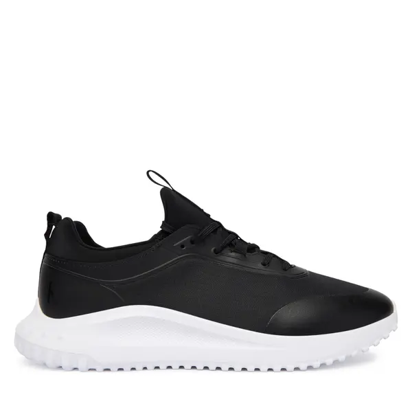 Calvin Klein Tenisice Calvin Klein Eva Runner Laceup Sock Mat Mix YM0YM01443 Crna