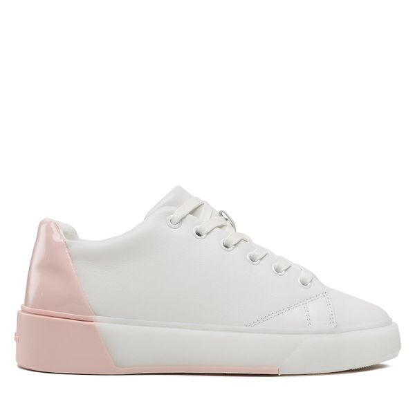 Calvin Klein Tenisice Calvin Klein Heel Counter Cupsole Lace Up HW0HW01378 White/Sepia Rose 0LF