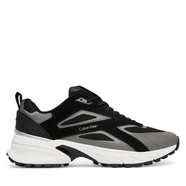 Calvin Klein Tenisice Calvin Klein Hike Runner Ck Stripe Mix Ny-Su HM0HM02220 Crna