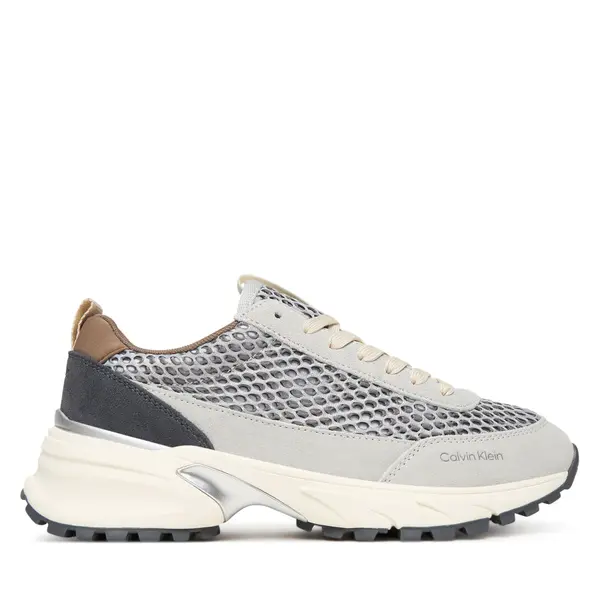 Calvin Klein Tenisice Calvin Klein Hike Runner Lace Up Techmix YW0YW02030 Bež