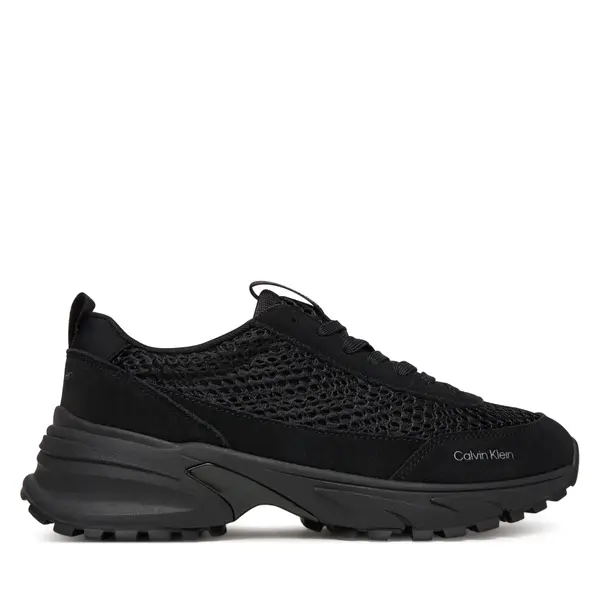 Calvin Klein Tenisice Calvin Klein Hike Runner Lace Up Techmix YW0YW02030 Crna