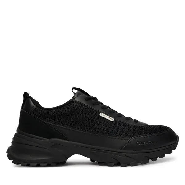 Calvin Klein Tenisice Calvin Klein Hike Runner Laceup Mesh HM0HM02240 Crna