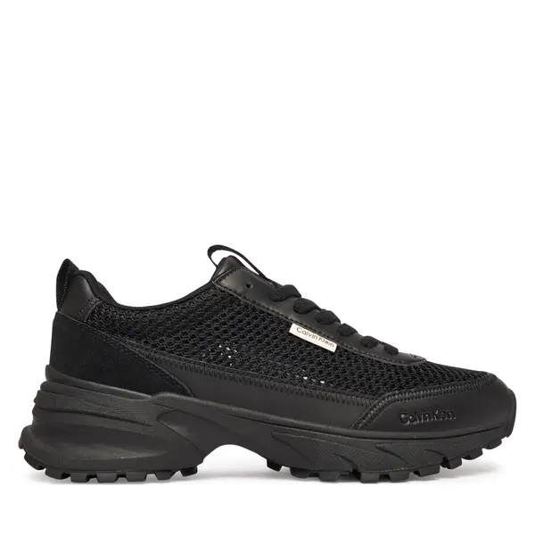 Calvin Klein Tenisice Calvin Klein Hike Runner Lup Lin Mesh HW0HW03000 Crna