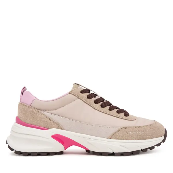 Calvin Klein Tenisice Calvin Klein Hike Runner Mg Nylon Mix YW0YW02075 Siva