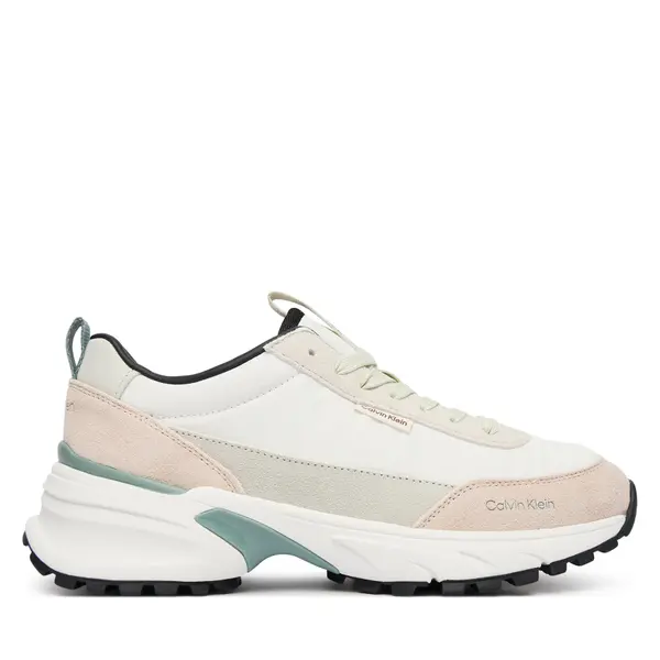 Calvin Klein Tenisice Calvin Klein Hike Runner Nylon Mix HW0HW03279 Bijela