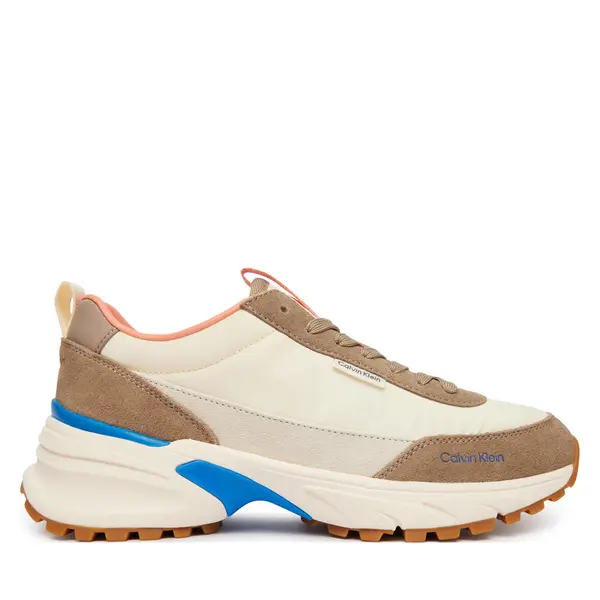 Calvin Klein Tenisice Calvin Klein Hike Runner Nylon Mix HW0HW03279 Smeđa