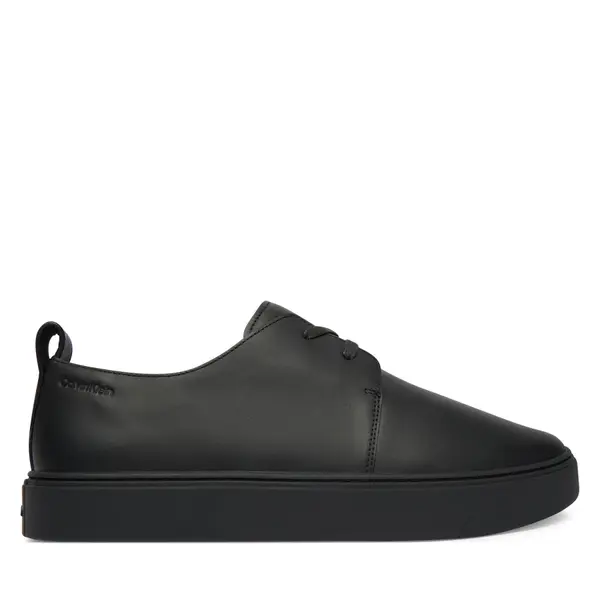 Calvin Klein Tenisice Calvin Klein Hybrid Clean Cup Derby Lth HM0HM02011 Crna
