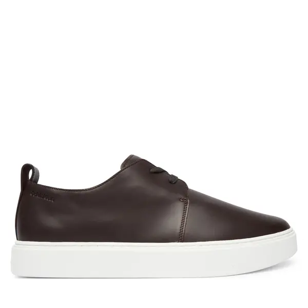 Calvin Klein Tenisice Calvin Klein Hybrid Clean Cup Derby Lth HM0HM02011 Tamnocrvena