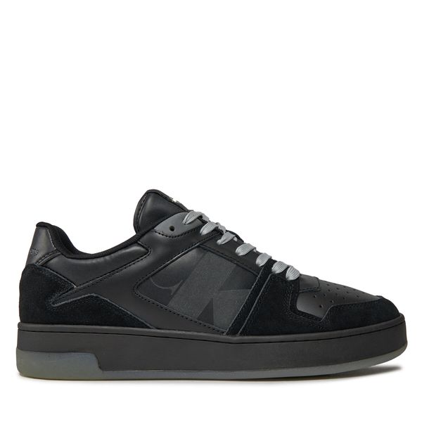 Calvin Klein Jeans Tenisice Calvin Klein Jeans Basket Cupsole Low Lth Nbs Lum YM0YM00869 Black/Luminescent 00X