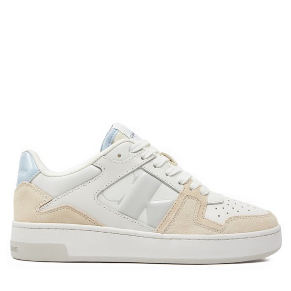 Calvin Klein Jeans Tenisice Calvin Klein Jeans Basket Cupsole Low Mix Nbs Dc YW0YW01388 Bright White/Creamy White/Baby Blue 0LB