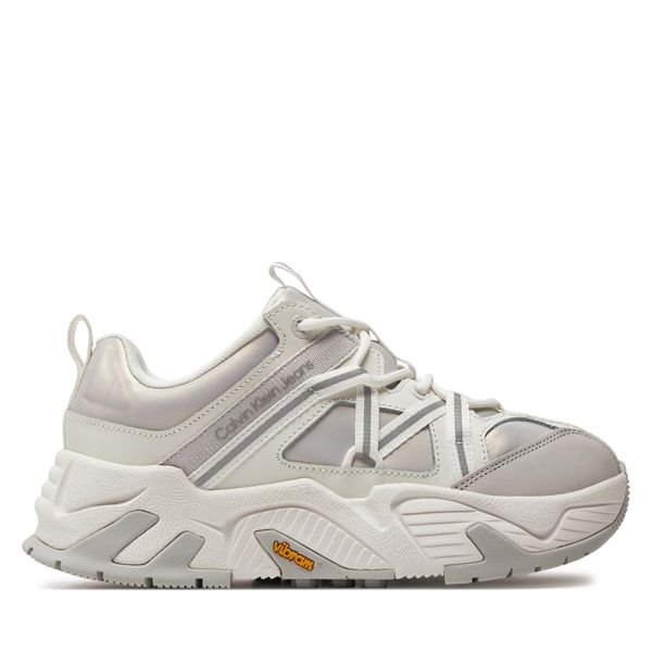 Calvin Klein Jeans Tenisice Calvin Klein Jeans Chunky Run Vibram Lace Refl Wn YW0YW01062 Bright White/Refective/Oyster M YBR