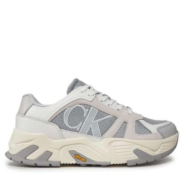 Calvin Klein Jeans Tenisice Calvin Klein Jeans Chunky Runner Vibram Lth Mix YM0YM00719 Oyster Mushroom PSX