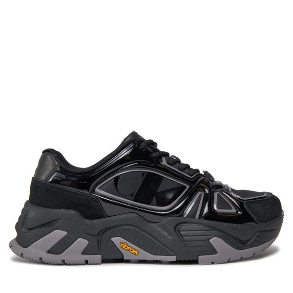 Calvin Klein Jeans Tenisice Calvin Klein Jeans Chunky Runner Vibram Mix Nbs Lum YW0YW01310 Triple Black 0GT