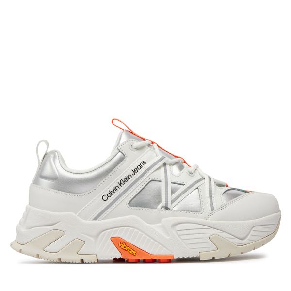 Calvin Klein Jeans Tenisice Calvin Klein Jeans Chunky Runner Vibram Refl YM0YM00717 Bright White/Oyster Mushroom YBR