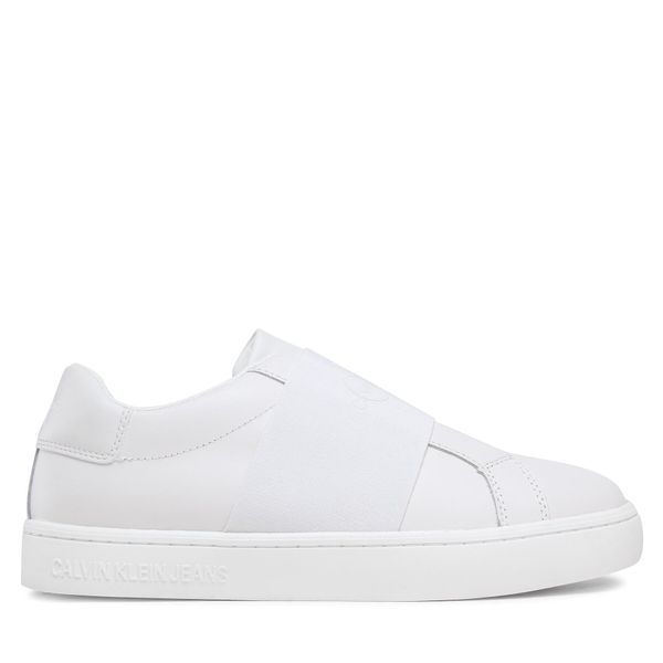 Calvin Klein Jeans Tenisice Calvin Klein Jeans Classic Cupsole Elastic YM0YM00571 White YBR