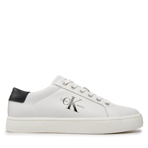 Calvin Klein Jeans Tenisice Calvin Klein Jeans Classic Cupsole Laceup Low Lth YM0YM00491 Bright White YAF