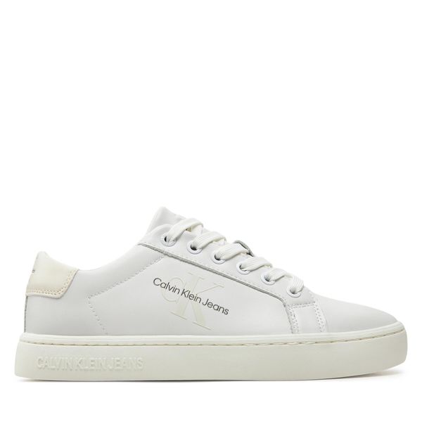 Calvin Klein Jeans Tenisice Calvin Klein Jeans Classic Cupsole Laceup YW0YW01269 Bright White/Creamy White 0K8