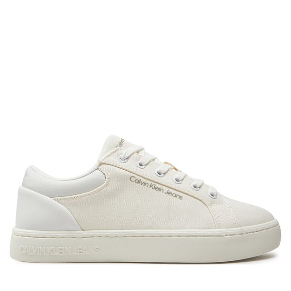 Calvin Klein Jeans Tenisice Calvin Klein Jeans Classic Cupsole Low Lth In Dc YM0YM00976 Triple White 0K4