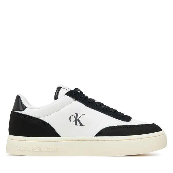 Calvin Klein Jeans Tenisice Calvin Klein Jeans Classic Cupsole Mix In YW0YW01767 Bijela