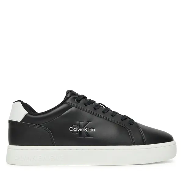 Calvin Klein Jeans Tenisice Calvin Klein Jeans Classic Cupsole Mono Lth YM0YM01369 Crna