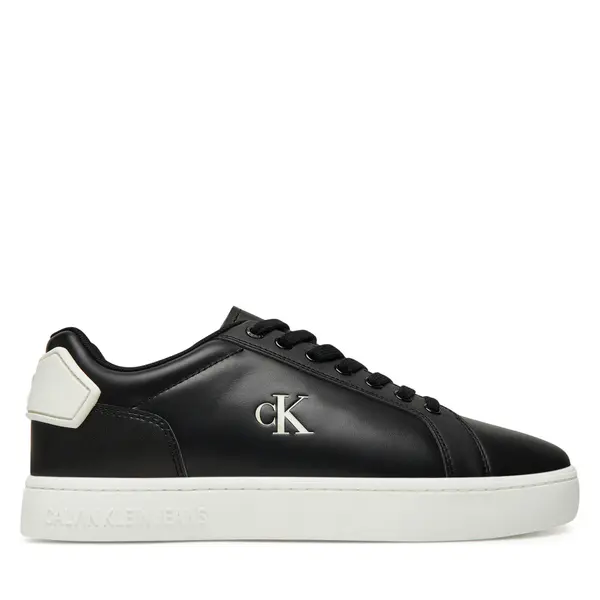 Calvin Klein Jeans Tenisice Calvin Klein Jeans Classic Cupsole Ru Patch Lth YM0YM01297 Crna