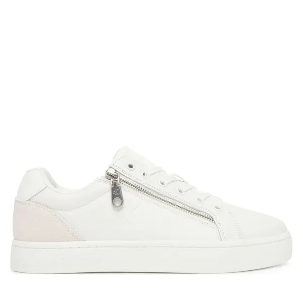 Calvin Klein Jeans Tenisice Calvin Klein Jeans Classic Cupsole Zip Low In YM0YM01318 Bijela