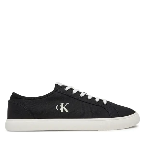 Calvin Klein Jeans Tenisice Calvin Klein Jeans Ess Vulc Low Mg Canvas YM0YM01209 Crna