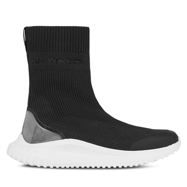 Calvin Klein Jeans Tenisice Calvin Klein Jeans Eva Runner Sock Knit Wn YW0YW01204 Black/Bright White BEH